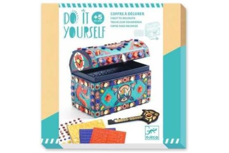 Djeco - Do It Yourself Super Treasure Chest