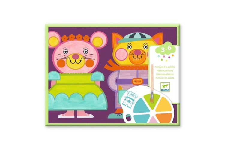 Djeco - Palette Paintings Chubby Cheeks
