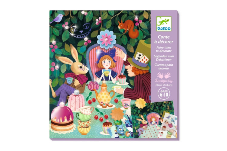 Djeco - Fairy Tales to Decorate: In Wonderland