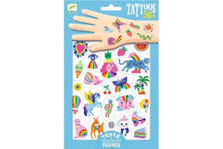 Djeco Rainbow Tattoos