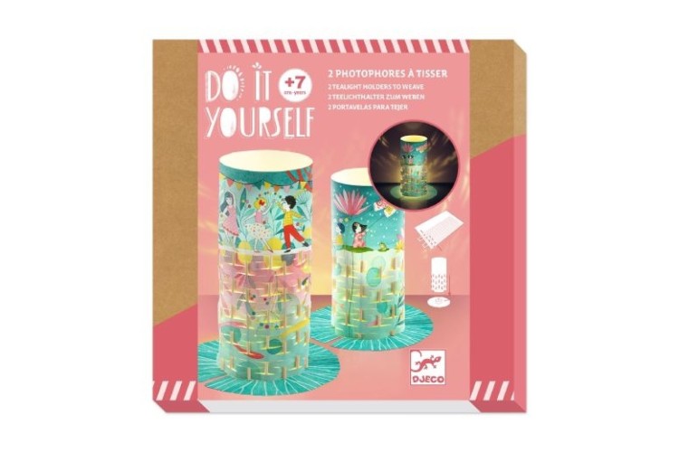DO IT YOURSELF - FIREFLIES DANCE TEALIGHT HOLDER BY DJECO