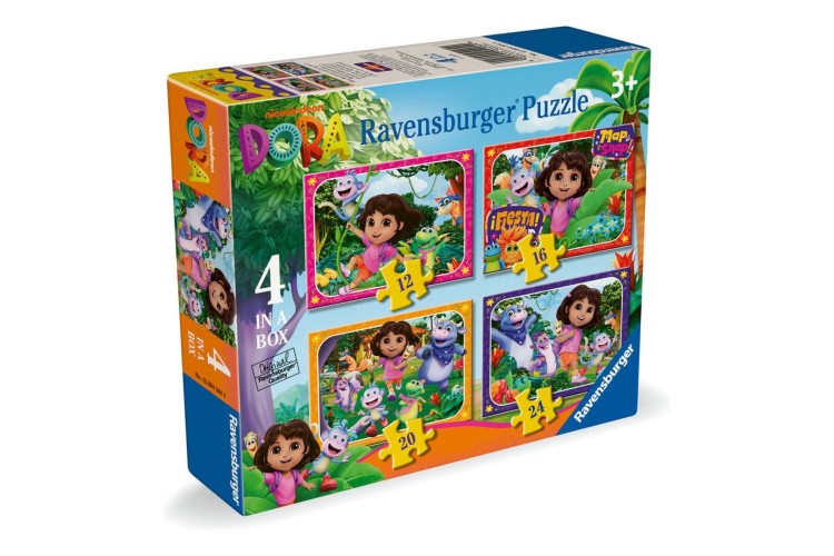 Dora, 4 in a Box Puzzle