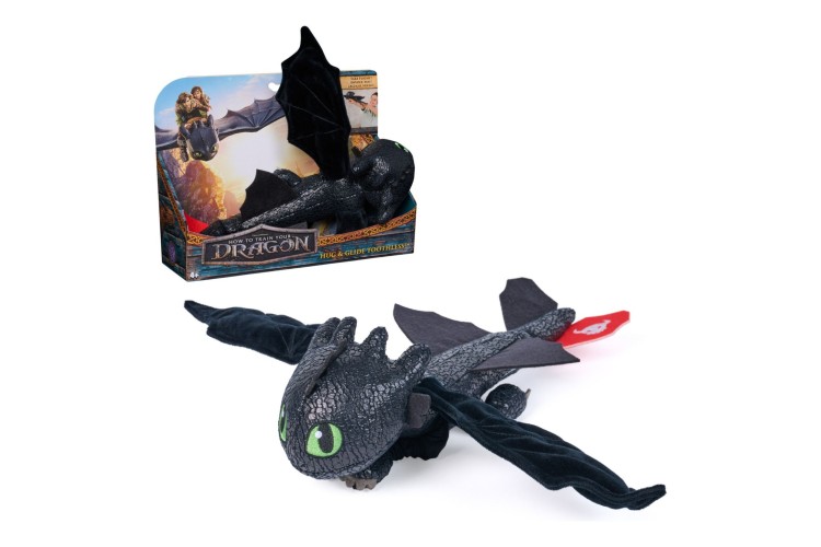 Dreamworks Dragons 12in Gliding Hug Toothless