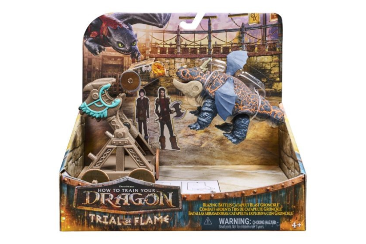 Dreamworks Dragons Gronckle Catapult Launch