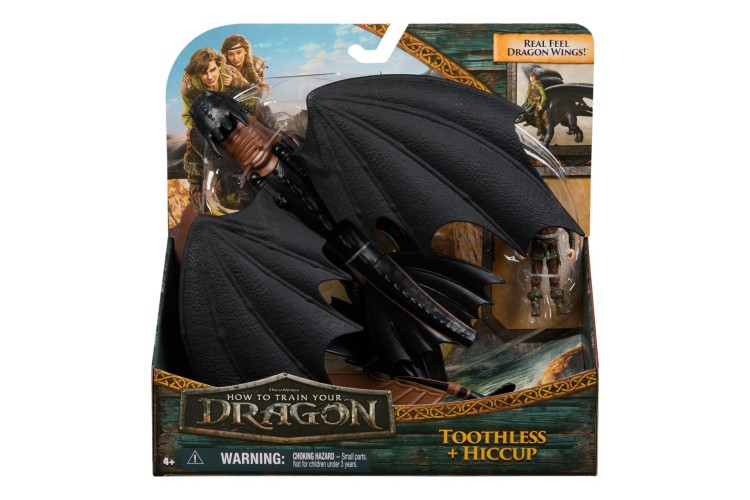 Dreamworks Dragons Viking & Dragon- Toothless & Hiccup