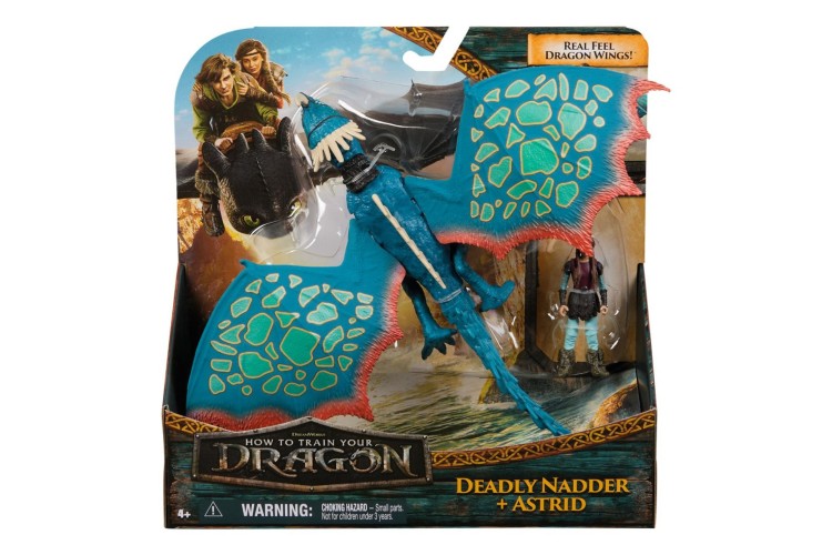 Dreamworks Dragons Viking & Dragon-Deadly Nadder & Astrid