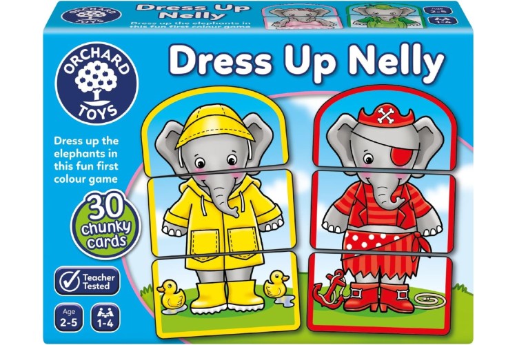 Dress Up Nelly Game by Orchard