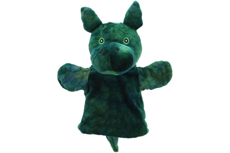 Eco Puppet Buddies Dragon Green by The Puppet Company