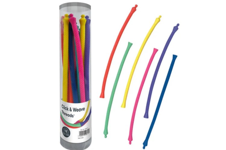 Edushape Click & Weave Threads Halilit