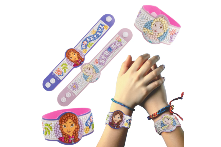 Elsa & Anna Crystal Art Friendship Bracelets