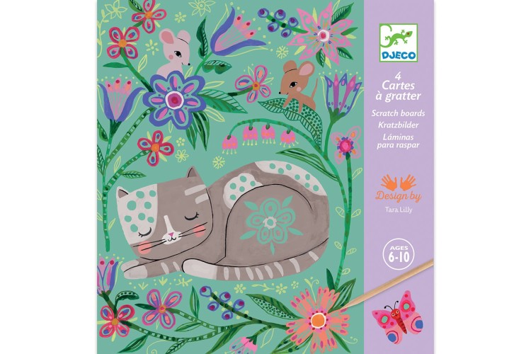 ENCOUNTERS SCRATCH CARDS BY DJECO