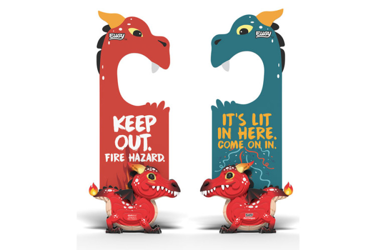 Eugy Door Hanger - Red Dragon
