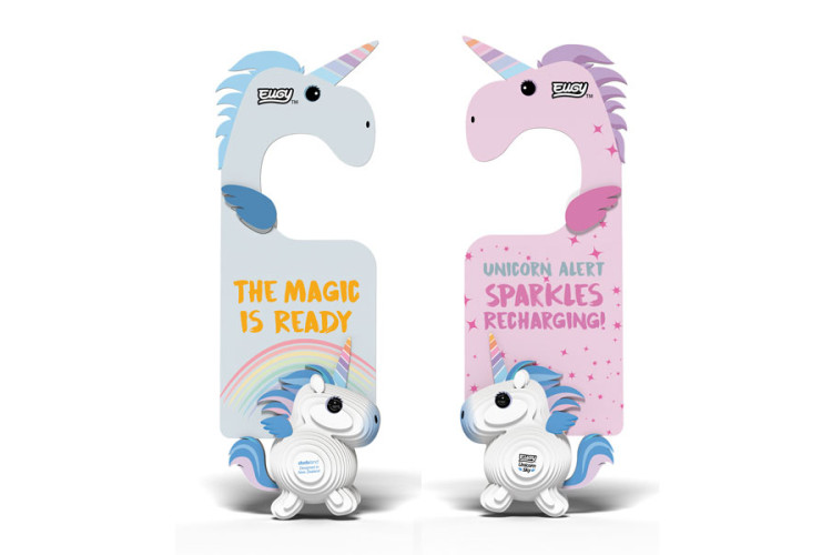 Eugy Door Hanger - Unicorn Sky