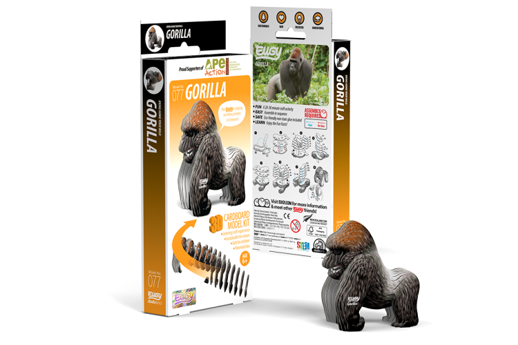 Eugy 3D GORILLA  