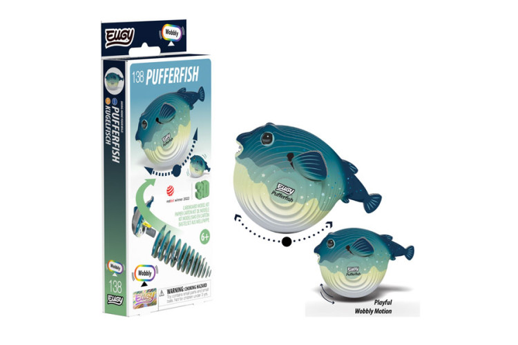 Eugy 3D Pufferfish 
