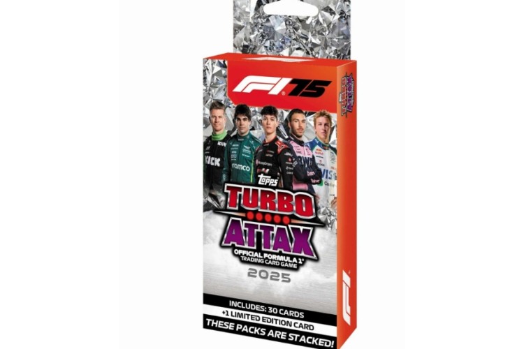 F1 Turbo Attax 2025 Value Card Box