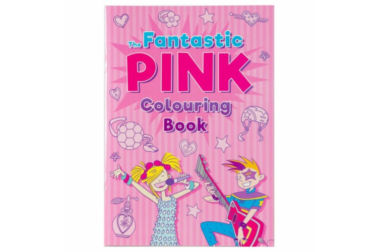 Fantastic Pink Colouring Book
