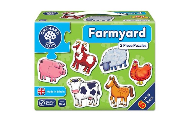 Farmyard Puzzle 18M+ Orchard Toys