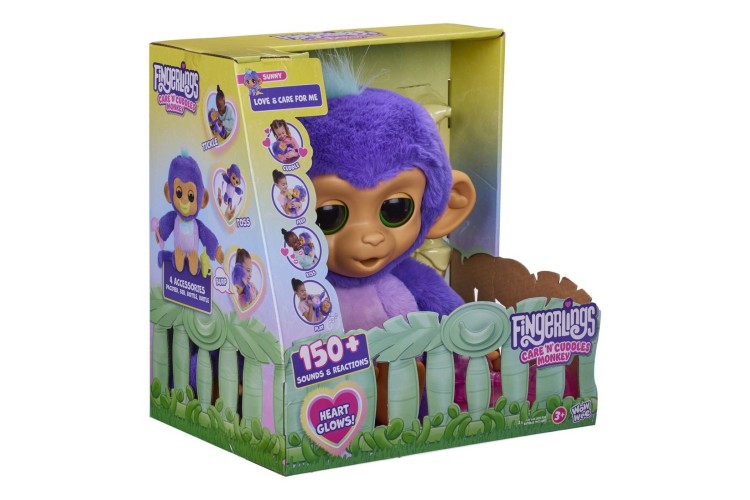 Fingerlings Care n Cuddle Monkey