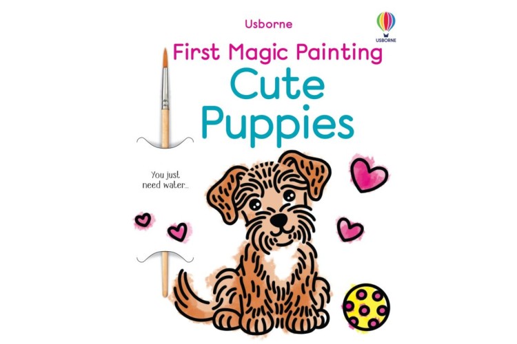 First Magic Painting Cute Puppies