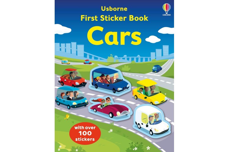 First Sticker Book Cars