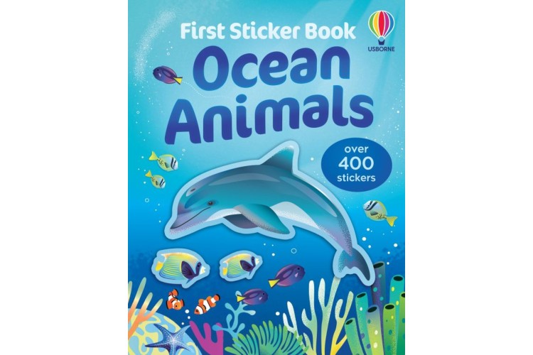 First Sticker Book Ocean Animals