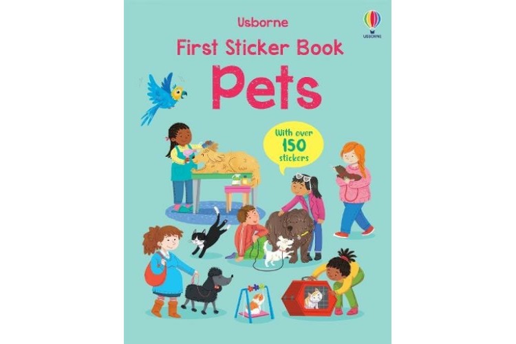 First Sticker Book Pets