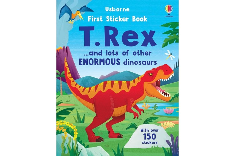 First Sticker Book T. Rex