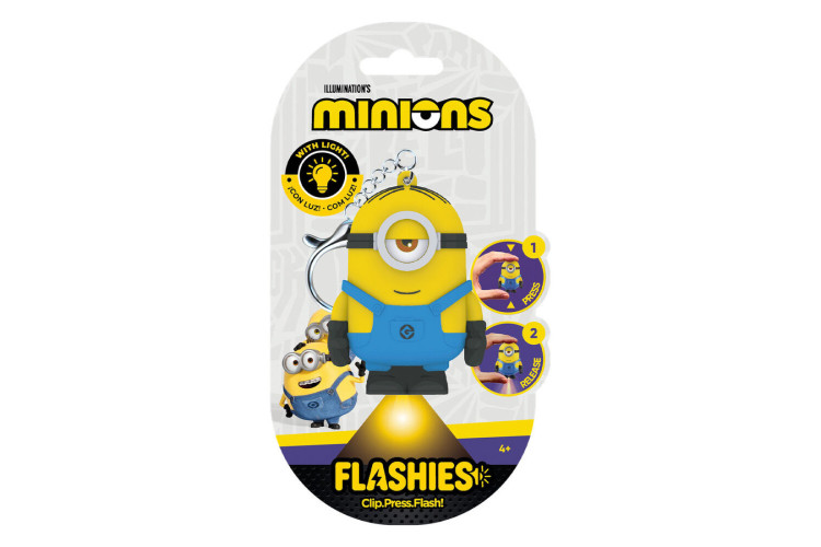 Flashies 3D keychain with Light - MINIONS