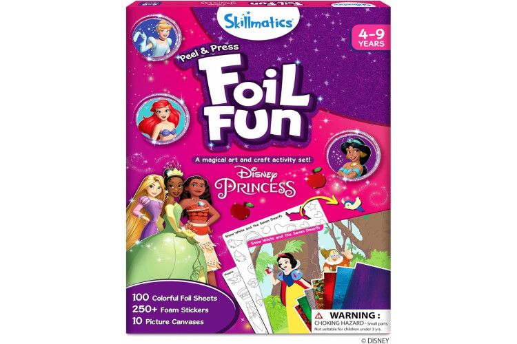 Foil Fun: Disney Princess  No Mess Art Kit (ages 4-9)