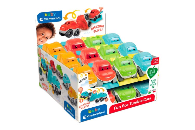 Fun Eco Tumble assorted cars Baby Clementoni