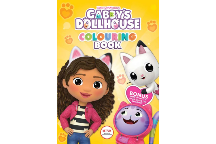 Gabby's Dollhouse Colouring Book