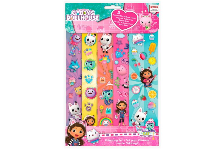 Gabbys Dollhouse sticker set