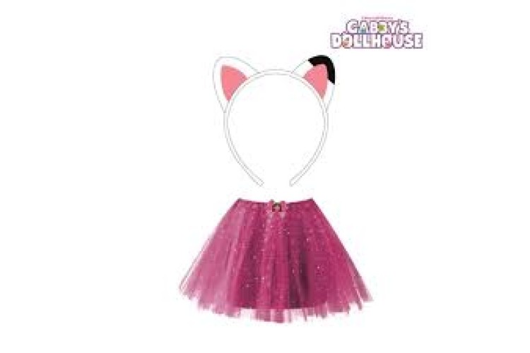 Gabbys Dolls House Headband and Tutu set