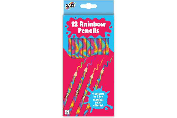 Galt 12 Rainbow Pencils