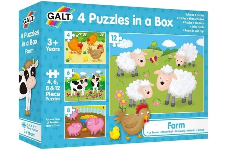 GALT 4 Puzzles in a Box - Farm