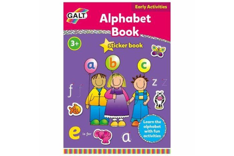Galt Alphabet Sticker Book