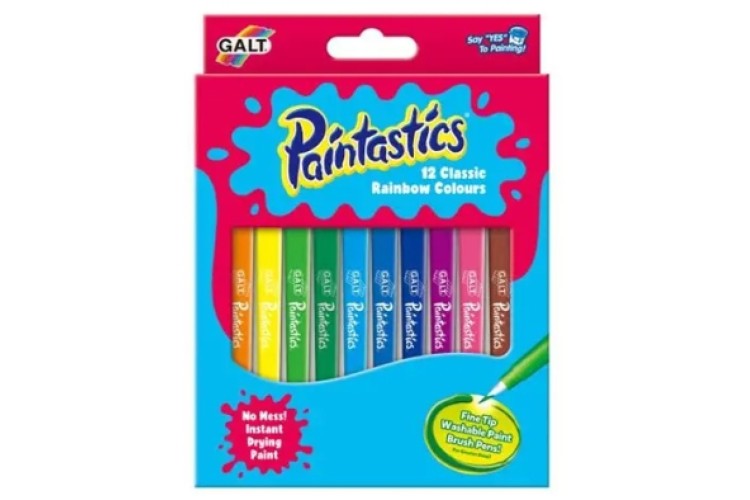 Galt Paintastics - 12 classic rainbow colours
