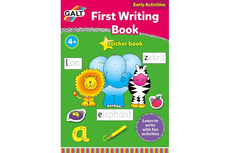 GALT TOYS HOME LEARNING FIRST WRITING STICKER BOOK