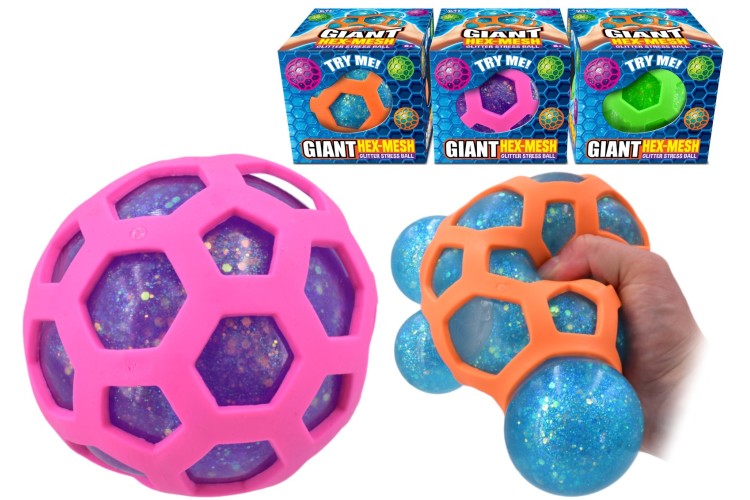 Giant Glitter Stress Ball