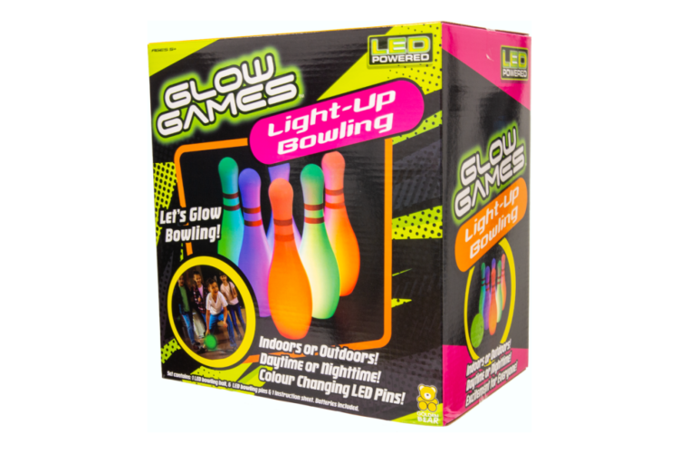 Glow Games Light-Up Bowling Set