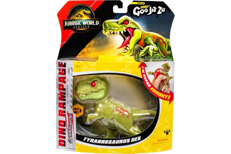 Goo Jit Zu Jurassic World Rebirth Dino Rampage Tyrannosaurus Rex