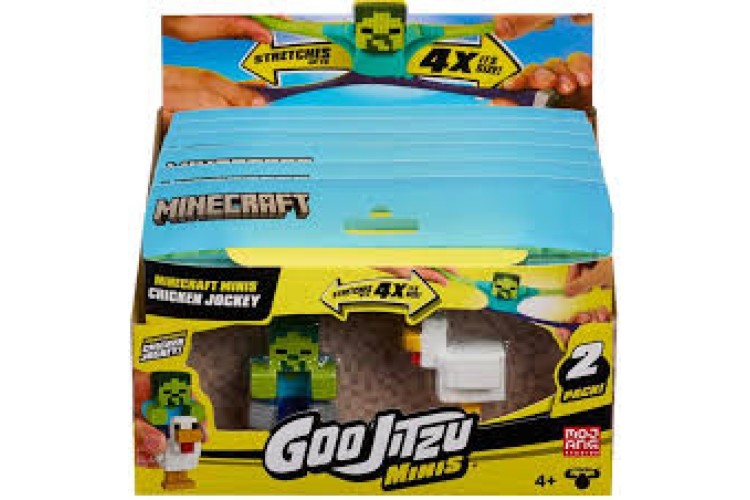 Goo Jitzu Minecraft Minis 2 Pack - Zombie & Chicken