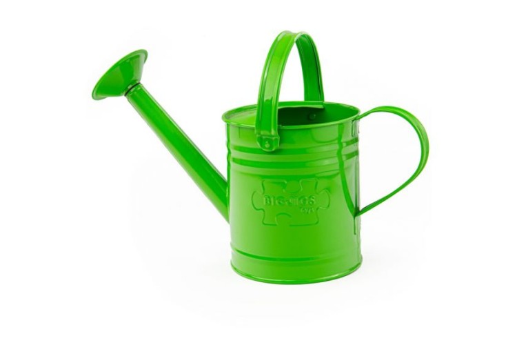 GREEN WATERING CAN by Bigjigs