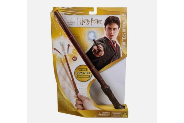  Harry Potter Wizarding World Spectacular Spell Magic Wand 11-Inch