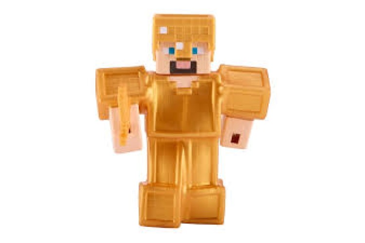Heroes of Goo Jit Zu Gold Armor Steve Action Figure