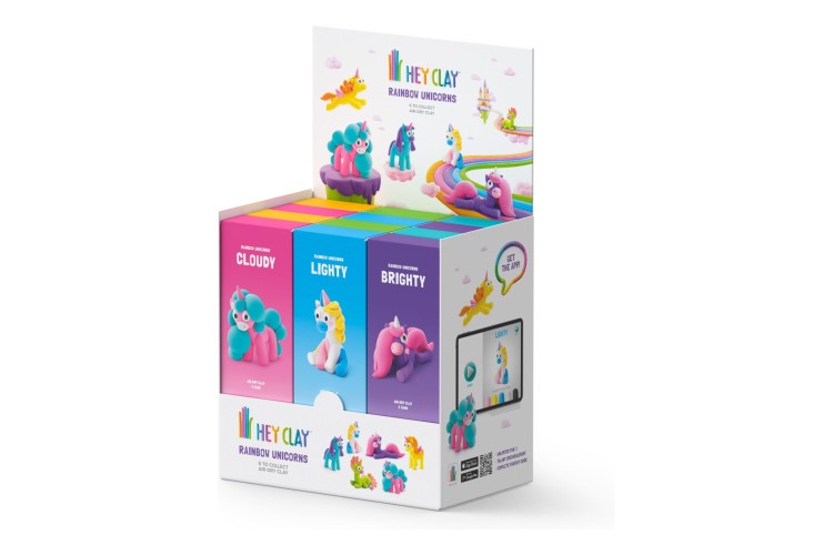 Hey Clay Unicorns 3 Can Assortment