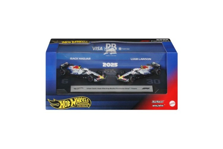 Hot Wheels Visa Cash App Racing Bulls F1 Team (2 pack)