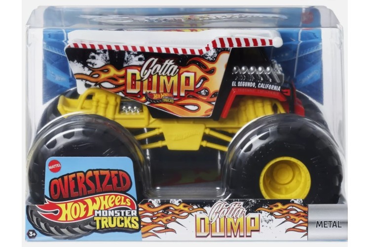 Hot Wheels Monster Trucks Oversized Truck - GOTTA DUMP