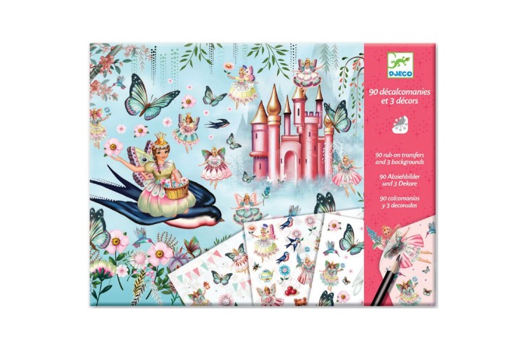 In Fairyland Rub On Transfers by Djeco DJ09566